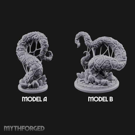 Writhing Reaching Dark Youngs of Shub-Niggurath Miniature for Dungeons and Dragons, Pathfinder or other TTRPGs