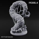 Writhing Reaching Dark Youngs of Shub-Niggurath Miniature for Dungeons and Dragons, Pathfinder or other TTRPGs