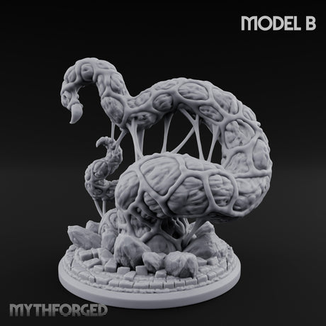 Writhing Reaching Dark Youngs of Shub-Niggurath Miniature for Dungeons and Dragons, Pathfinder or other TTRPGs