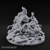 Writhing Screaming Gibbering Mouther Miniature for Dungeons and Dragons, Pathfinder or other TTRPGs