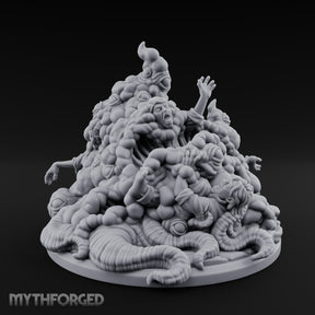 Writhing Screaming Gibbering Mouther Miniature for Dungeons and Dragons, Pathfinder or other TTRPGs