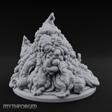 Writhing Screaming Gibbering Mouther Miniature for Dungeons and Dragons, Pathfinder or other TTRPGs