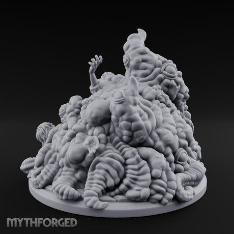 Writhing Screaming Gibbering Mouther Miniature for Dungeons and Dragons, Pathfinder or other TTRPGs