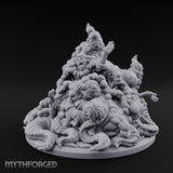 Writhing Screaming Gibbering Mouther Miniature for Dungeons and Dragons, Pathfinder or other TTRPGs
