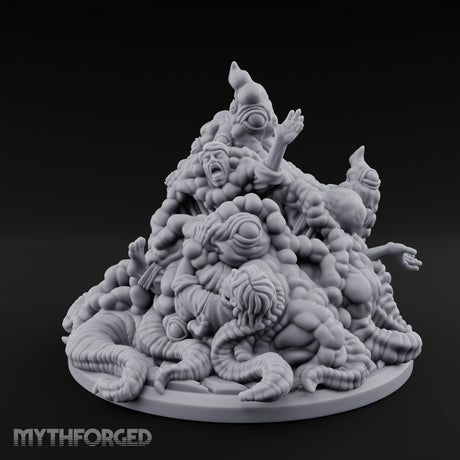 Writhing Screaming Gibbering Mouther Miniature for Dungeons and Dragons, Pathfinder or other TTRPGs