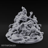 Writhing Screaming Gibbering Mouther Miniature for Dungeons and Dragons, Pathfinder or other TTRPGs