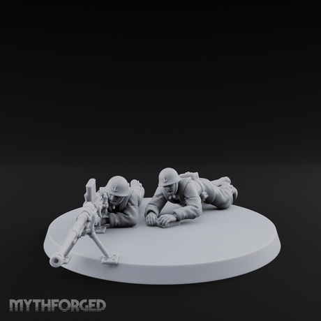 World War 2 Japanese Anti Tank Rifle Miniature for Dungeons and Dragons, Pathfinder or other TTRPGs