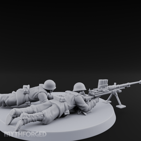 World War 2 Japanese Anti Tank Rifle Miniature for Dungeons and Dragons, Pathfinder or other TTRPGs