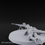 World War 2 Japanese Anti Tank Rifle Miniature for Dungeons and Dragons, Pathfinder or other TTRPGs