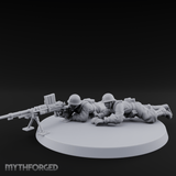 World War 2 Japanese Anti Tank Rifle Miniature for Dungeons and Dragons, Pathfinder or other TTRPGs