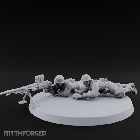 World War 2 Japanese Anti Tank Rifle Miniature for Dungeons and Dragons, Pathfinder or other TTRPGs