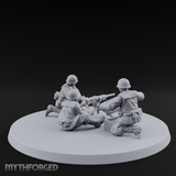 World War 2 Japanese MMG Team Miniature for Dungeons and Dragons, Pathfinder or other TTRPGs