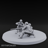 World War 2 Japanese MMG Team Miniature for Dungeons and Dragons, Pathfinder or other TTRPGs