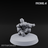 Squinting Down The Barrel World War 2 Japanese Sniper Miniature for Dungeons and Dragons, Pathfinder or other TTRPGs