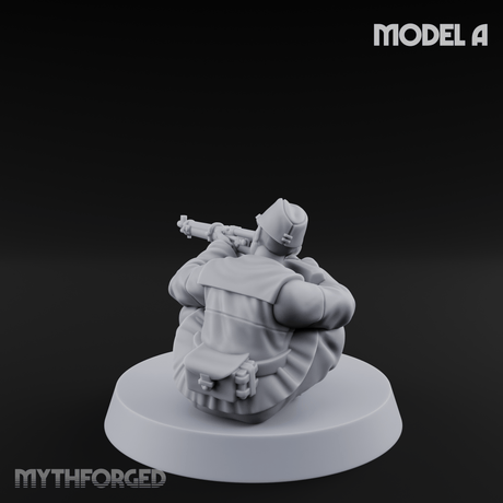 Squinting Down The Barrel World War 2 Japanese Sniper A Miniature for Dungeons and Dragons, Pathfinder or other TTRPGs