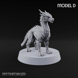 Just Hatched, Already Hunting Dragon Wyrmlings — D