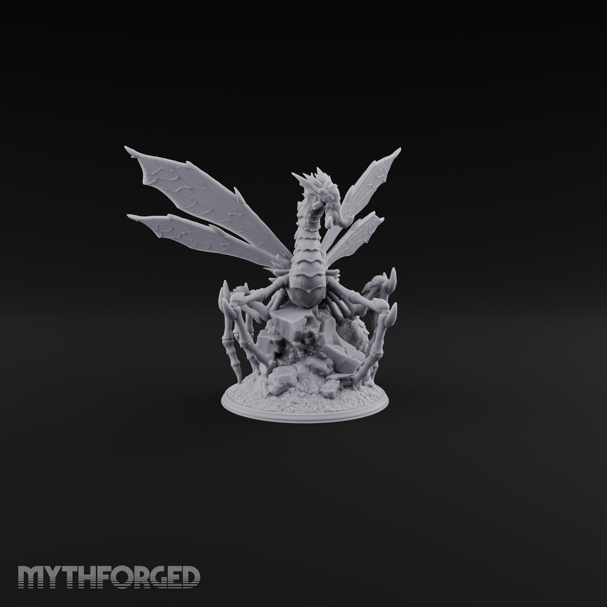 Under a Four-Winged Shadow Chasme Predator
