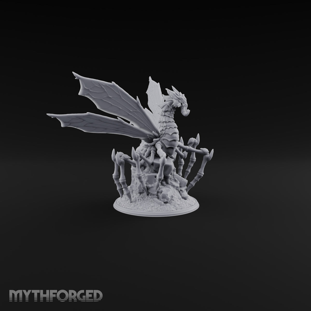Under a Four-Winged Shadow Chasme Predator
