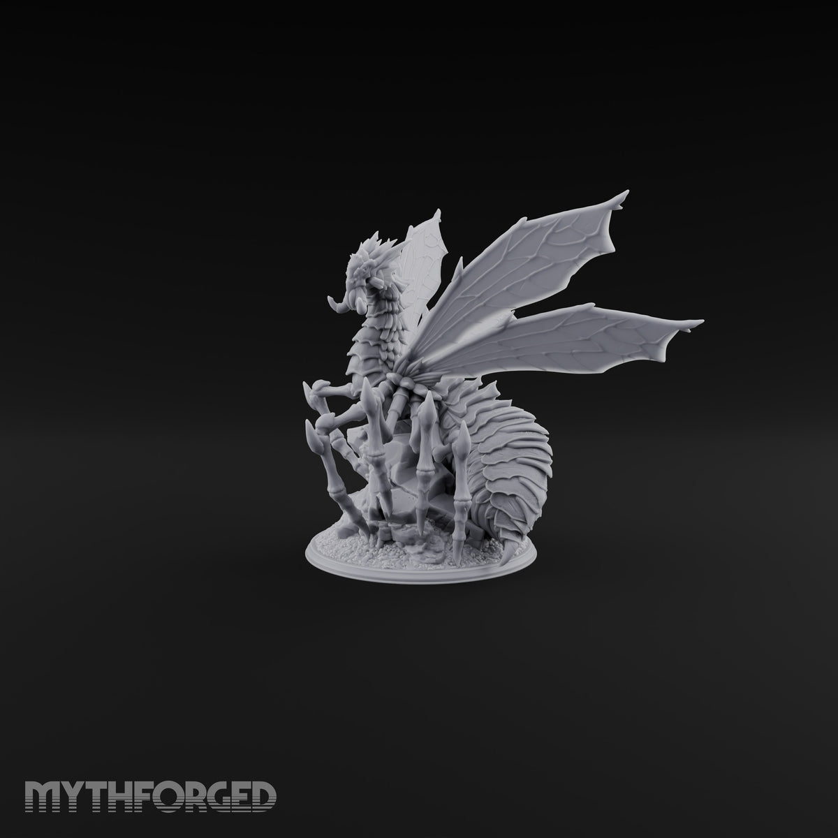 Under a Four-Winged Shadow Chasme Predator