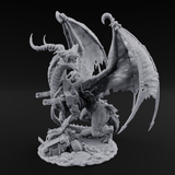 Strapped And Loaded Dragon Warmachine Miniature for Dungeons and Dragons, Pathfinder or other TTRPGs