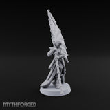 Shouting the Fan Skyward Elf Banner Bearer