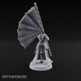Shouting the Fan Skyward Elf Banner Bearer