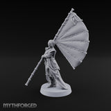 Shouting the Fan Skyward Elf Banner Bearer