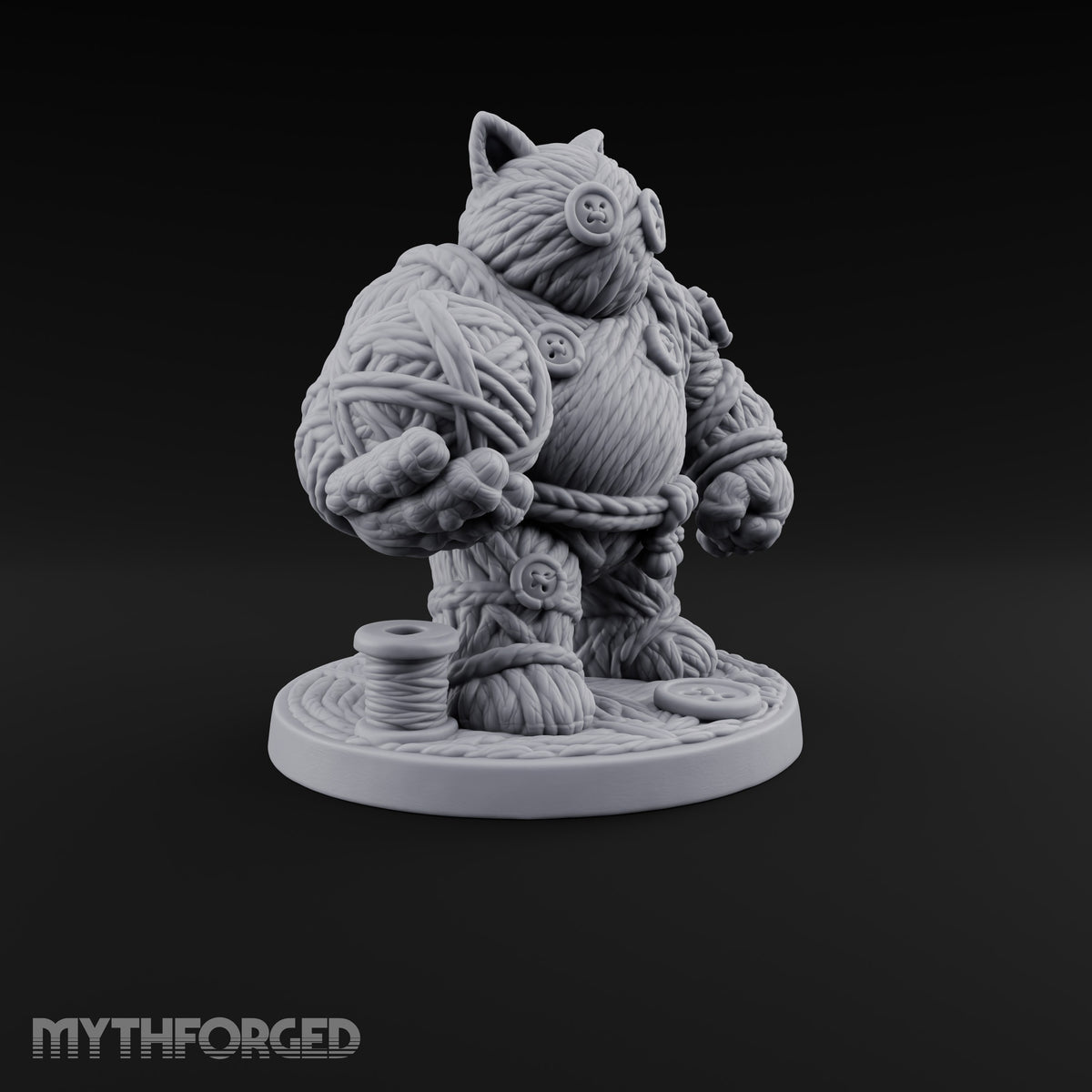 Too Tough to Unravel Yarn-Woven Flesh Golem