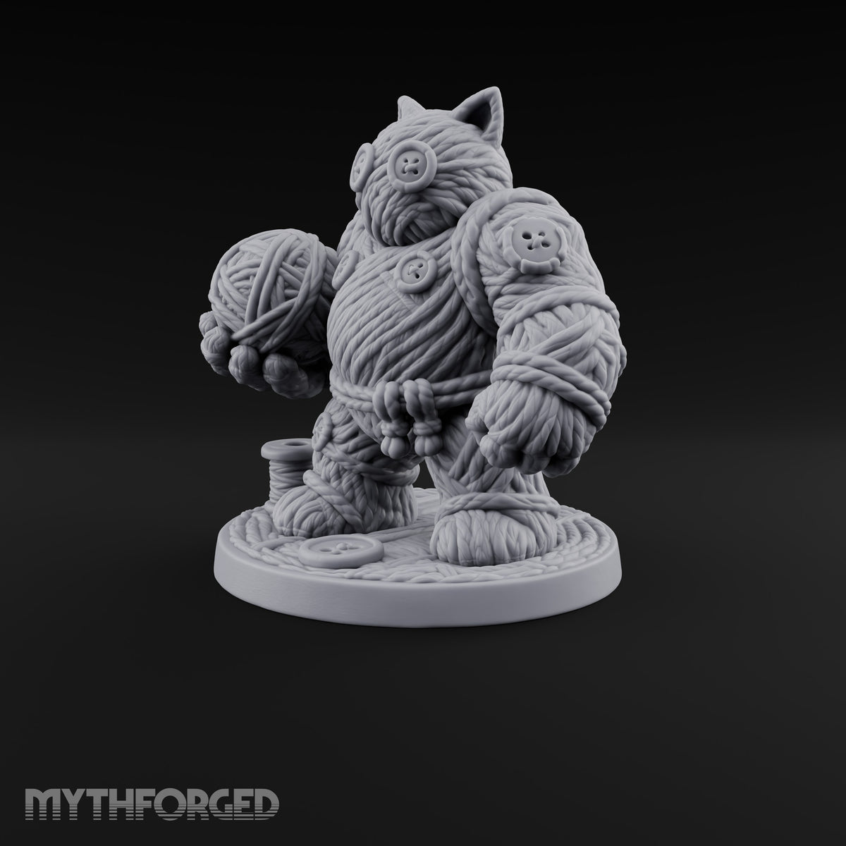 Too Tough to Unravel Yarn-Woven Flesh Golem