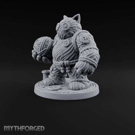 Too Tough to Unravel Yarn-Woven Flesh Golem