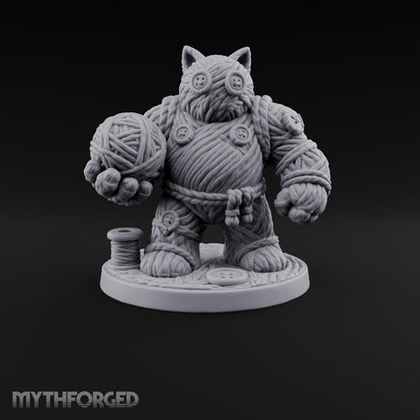 Too Tough to Unravel Yarn-Woven Flesh Golem