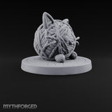 The Ball Grew Whiskers Yarn-Tangled Cat
