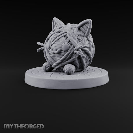 The Ball Grew Whiskers Yarn-Tangled Cat