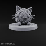 The Ball Grew Whiskers Yarn-Tangled Cat
