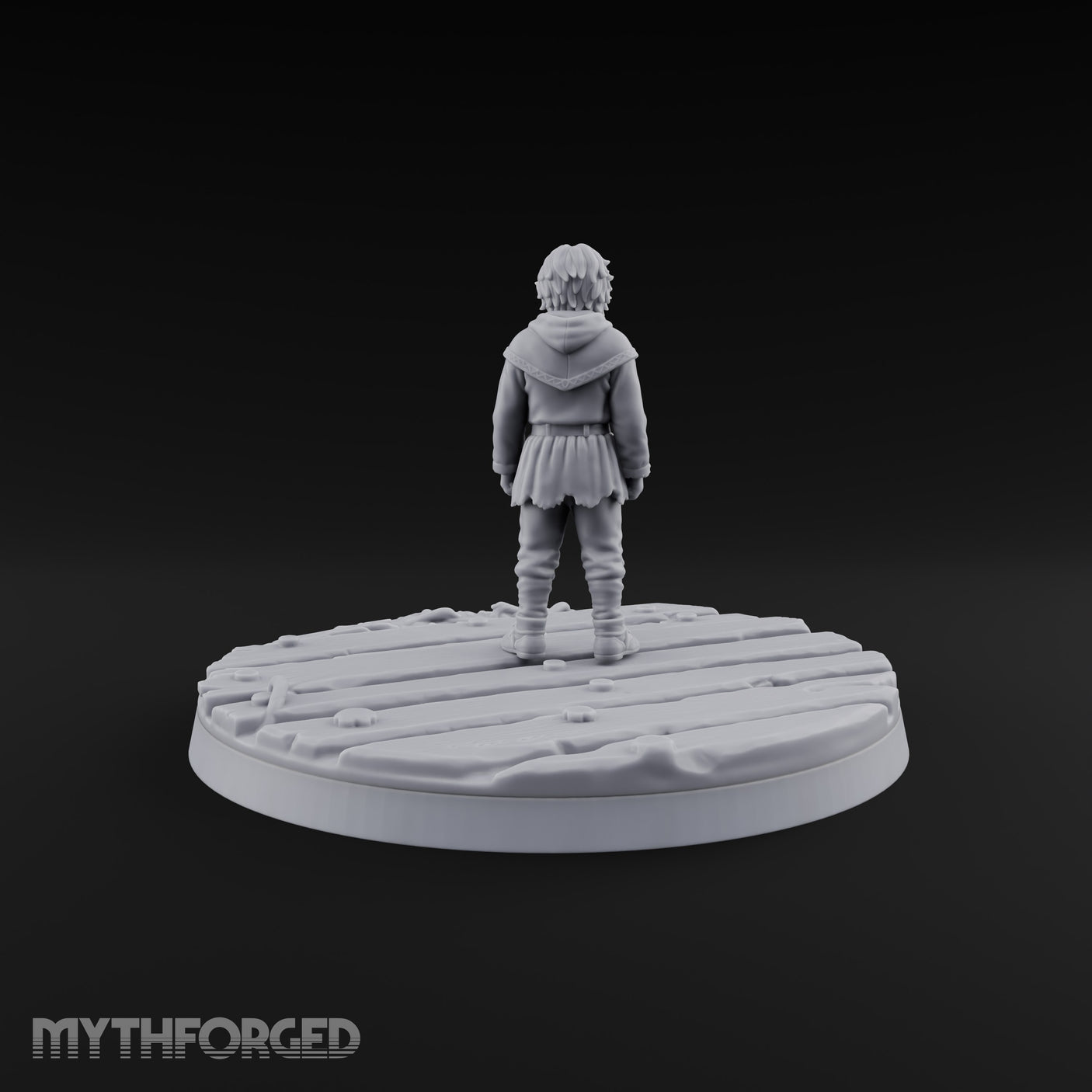 Cast Adrift Human Exile G Miniature for Dungeons and Dragons, Pathfinder or other TTRPGs