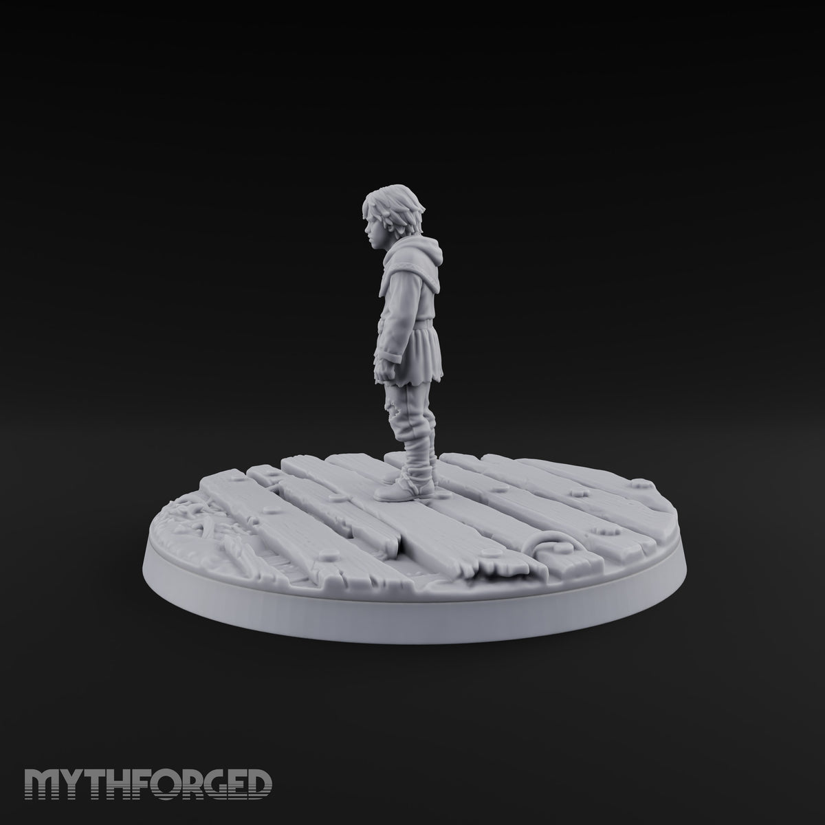 Cast Adrift Human Exile G Miniature for Dungeons and Dragons, Pathfinder or other TTRPGs