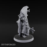 Falcon Taking Flight Human Janissary Commander Miniature for Dungeons and Dragons, Pathfinder or other TTRPGs