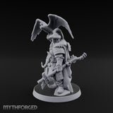 Falcon Taking Flight Human Janissary Commander Miniature for Dungeons and Dragons, Pathfinder or other TTRPGs