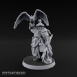Falcon Taking Flight Human Janissary Commander Miniature for Dungeons and Dragons, Pathfinder or other TTRPGs