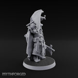 Falcon Taking Flight Human Janissary Commander Miniature for Dungeons and Dragons, Pathfinder or other TTRPGs