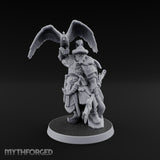 Falcon Taking Flight Human Janissary Commander Miniature for Dungeons and Dragons, Pathfinder or other TTRPGs