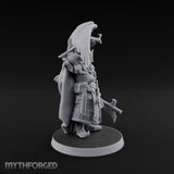 Falcon Taking Flight Human Janissary Commander Miniature for Dungeons and Dragons, Pathfinder or other TTRPGs