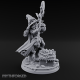 Grinning Candy Conjurer Enchantress Miniature for Dungeons and Dragons, Pathfinder or other TTRPGs