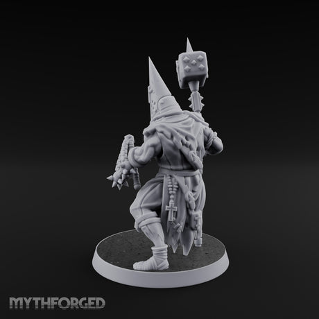 Rallying the Faithful Human Zealot A Miniature for Dungeons and Dragons, Pathfinder or other TTRPGs