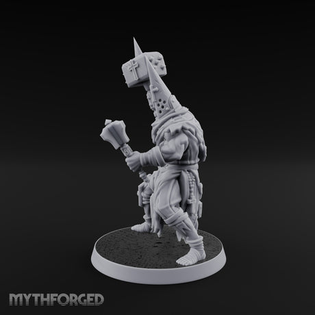 Rallying the Faithful Human Zealot A Miniature for Dungeons and Dragons, Pathfinder or other TTRPGs