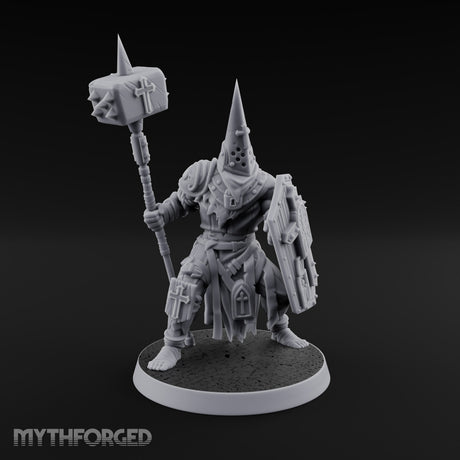 Rallying the Faithful Human Zealot A Miniature for Dungeons and Dragons, Pathfinder or other TTRPGs