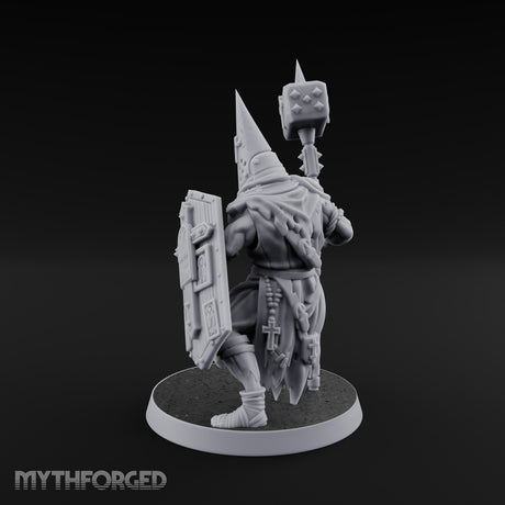 Rallying the Faithful Human Zealot A Miniature for Dungeons and Dragons, Pathfinder or other TTRPGs