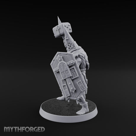 Rallying the Faithful Human Zealot A Miniature for Dungeons and Dragons, Pathfinder or other TTRPGs