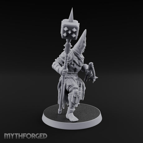 Rallying the Faithful Human Zealot A Miniature for Dungeons and Dragons, Pathfinder or other TTRPGs