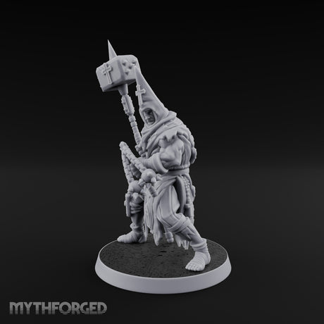 Rallying the Faithful Human Zealot A Miniature for Dungeons and Dragons, Pathfinder or other TTRPGs